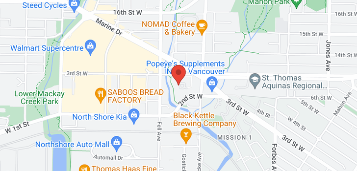 map of 108 733 W 3RD STREET